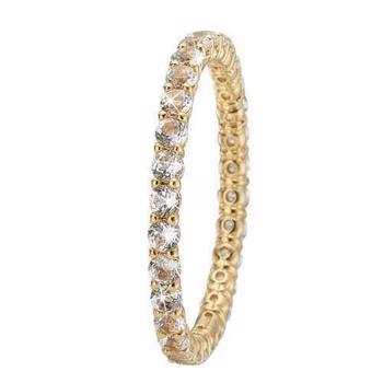 Christina Unforgettable Love ring – forgyldt sølv